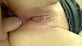 She moans as her big bum gets eaten and dicked down.