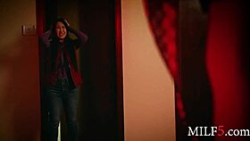 uh, step mom jumps multiverse to join daughter's threesome, ya see?