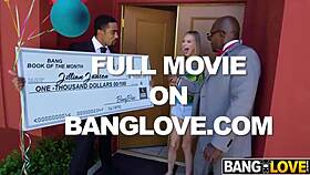 jillian janson wins two black cocks from jay bangher and chocolate god