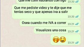 Latina Girlfriend Tries Cum And Loves It On Web Chat