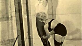 My Secret Life Vintage Lesbian Bondage with Hairy Pussy and Bound Fetish