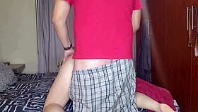 Man, I can’t believe this hot blonde gettin’ her tight pussy creampied like that!