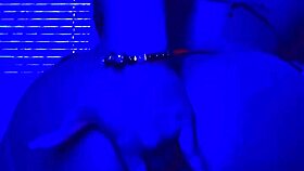 i'm in the bleu room, bent over for anal finger fuckin' myself, oh yeah!