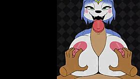 Krystal Titty Fucks Fox McCloud?