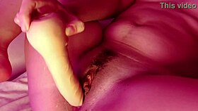 Does Her Pussy Squirt from Big Dildo?