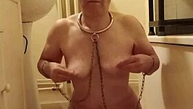 in this 2025 session the french slave milf gets slapped and humiliated in doggystyle pov