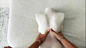 Had to choose between roommate and Tantaly for big tits threesome in dorm