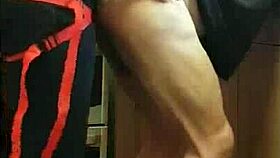 Pegging my boyfriend's ass in the kitchen, cornfield, and bathroom with ass to mouth.