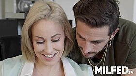 feeling horny while groping my curvy step mom's big tits and ass