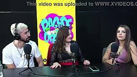 Brazilian amateurs slowly insert into the ass in a homemade scene.