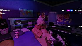 Passionate Sex With A Fan's Big Cock In Action