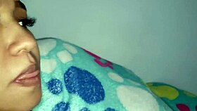 Exhausted from work, I watch porn while my wife jerks me off.