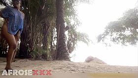 I’m Obsessed with This Black Girl Teasing on the Beach So Much