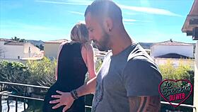 blonde milf in lingerie