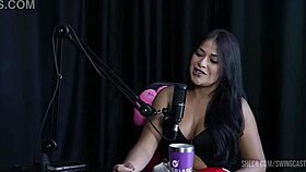 Gabriella Gushi and Tifany Rocha in Brazilian Casting Interview With Dirty Talk and Massage.