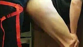 Pegging my boyfriend's ass in the kitchen, cornfield, and bathroom with ass to mouth.