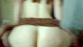 vaqueira reversa with big bunda ruiva in anal. homemade brazilian pawg rides hard in doggy style.