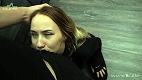 I tell my gf, 'Take this slut training with fingers in your ass and rimming before getting fucked hard by two big dicks.'