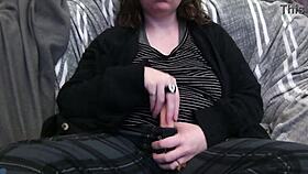 watch as he jacks off the strapon, no audio needed for this bisexual thrill