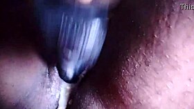 Kelly Kline and Penny Flame have fun strapping it on in lingerie.