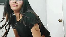 Petite Latina Babysitter Sucks Father-In-Law Hard