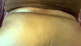 Pregnant ebony girlfriend creams on my big cock