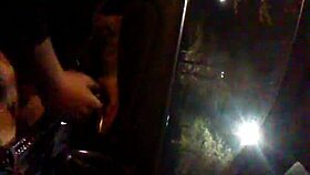 alone time in the car, enjoying some private moments