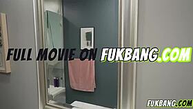 stepson and stepmom get steamy together in the shower