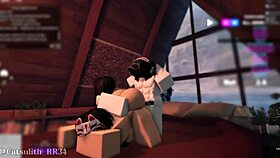 in this threesome, two fans join for blowjob, doggystyle, and riding with cum everywhere