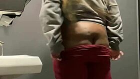 she was getting backshots in the bar bathroom, her big ass bouncing on that monster cock.