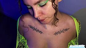 Betsy enjoys a liquid lunch compilation with various drinks.