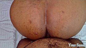 Stepmom Gets A Rough Creampie, Her Pussy Full Of Cum