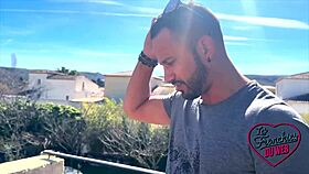 blonde milf in lingerie