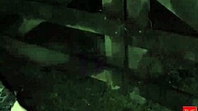 the farmer spots a thick latina bitch at night