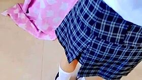 Feeling terrified yet aroused as masked stranger fucks mexican teen deep with creampie.