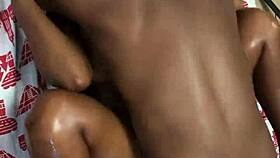 Missionary Sex with Lover While Husband’s Away, Moaning Loud