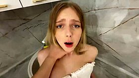 Fucked my stepsister in every corner of the apartment