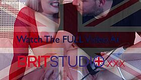 gorgeous british ellie gets teased and edged