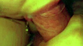 Mature dominican bbw craves sucking cum from small tits