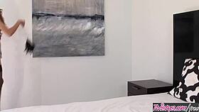 twistys star eufrat plays naughty in a maid outfit with daring toys