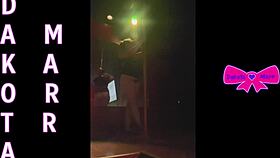 dakota marr pole dances teasingly in nebraska strip club