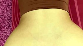 pov yoga session turns into accidental fuck with step sis