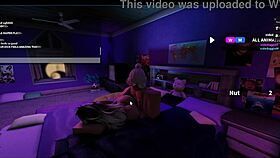 Passionate Sex With A Fan's Big Cock In Action