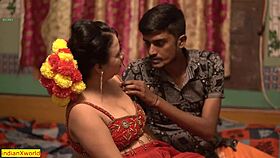 Indian devar bhabhi engage in rough hardcore sex during dewali festival with doggystyle and group action
