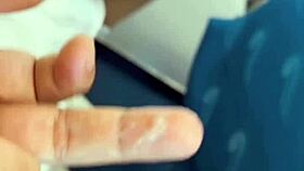 hey, watch this vietnamese teen rub her wet pussy