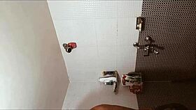 couple shares INTIMATE MOMENTS in bathroom