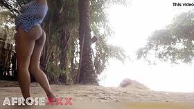 I’m Obsessed with This Black Girl Teasing on the Beach So Much