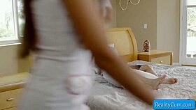 lovely teen 18+ vanna bardot seduces boyfriend codey steele in a naughty nurse outfit