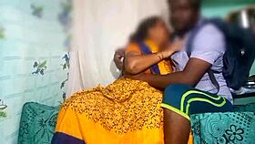 Tamil College Student and Teacher Engage in Doggystyle Fucking in Bedroom