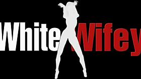 Interracial hardcore anal sex with blonde.